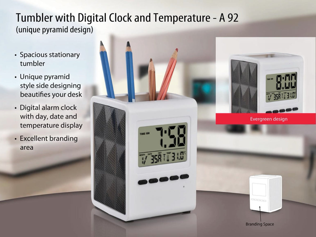A92 – Promotional Pen Holder w/ Calendar