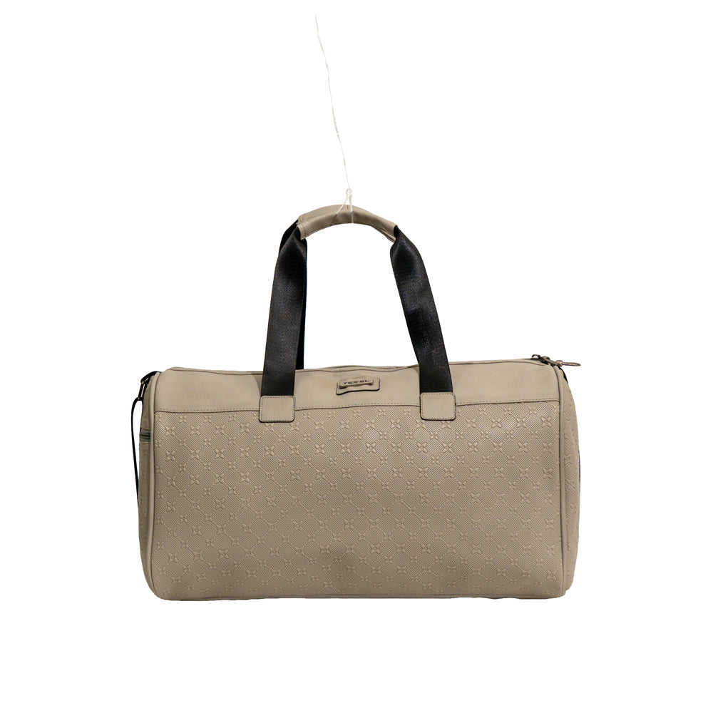 Embossed Monogram Texture Travel Duffle Bag (Model: TXL411)