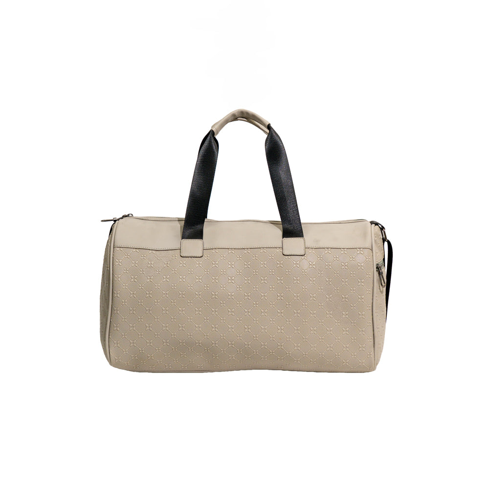 Embossed Monogram Texture Travel Duffle Bag (Model: TXL411)