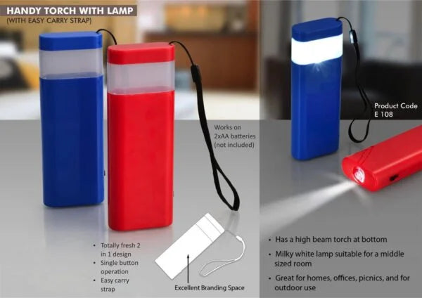 E108 – Big Torch with lamp
