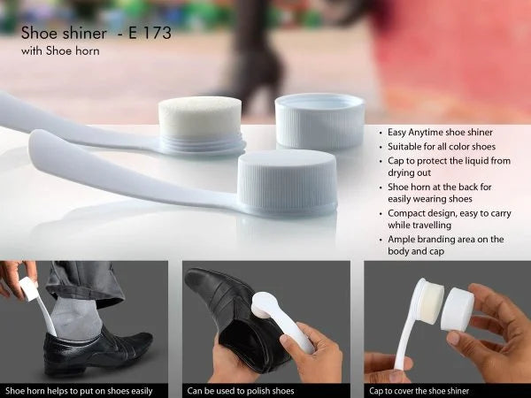 E173 – Shoe shiner with Shoe horn
