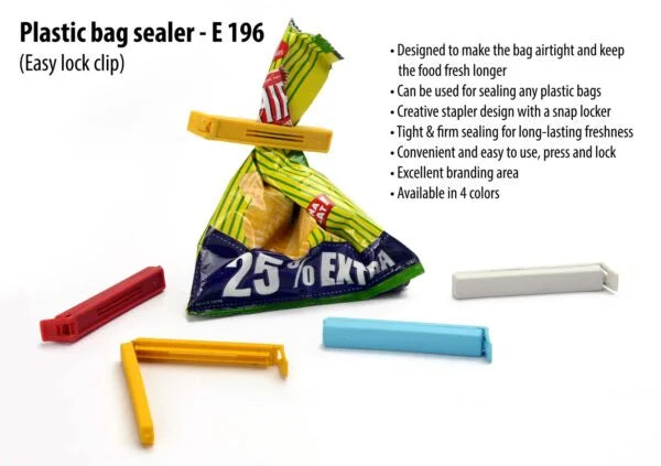 E196 – Plastic bag sealer