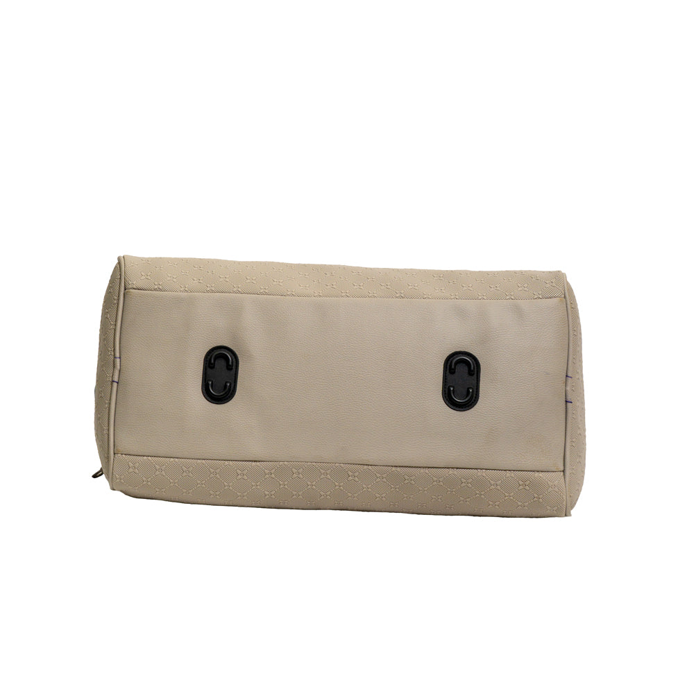 Embossed Monogram Texture Travel Duffle Bag (Model: TXL411)