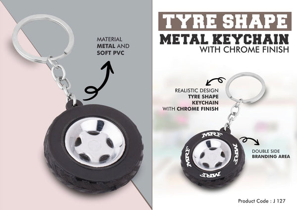 J127 - Tyre Shape Keychain