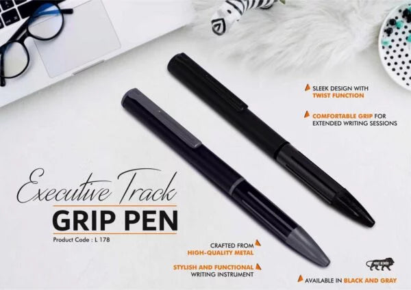 L178 – Executive Track Grip Metal Pen