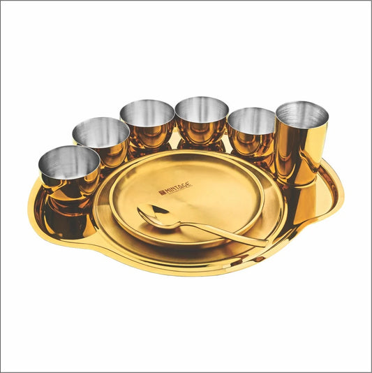 Mintage Golden Thali